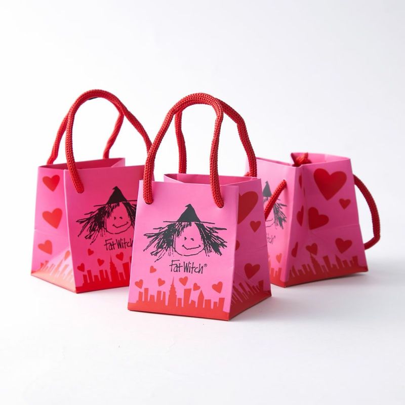 Fat Witch New York ミニショップバッグ (バレンタイン) 紙袋 3枚