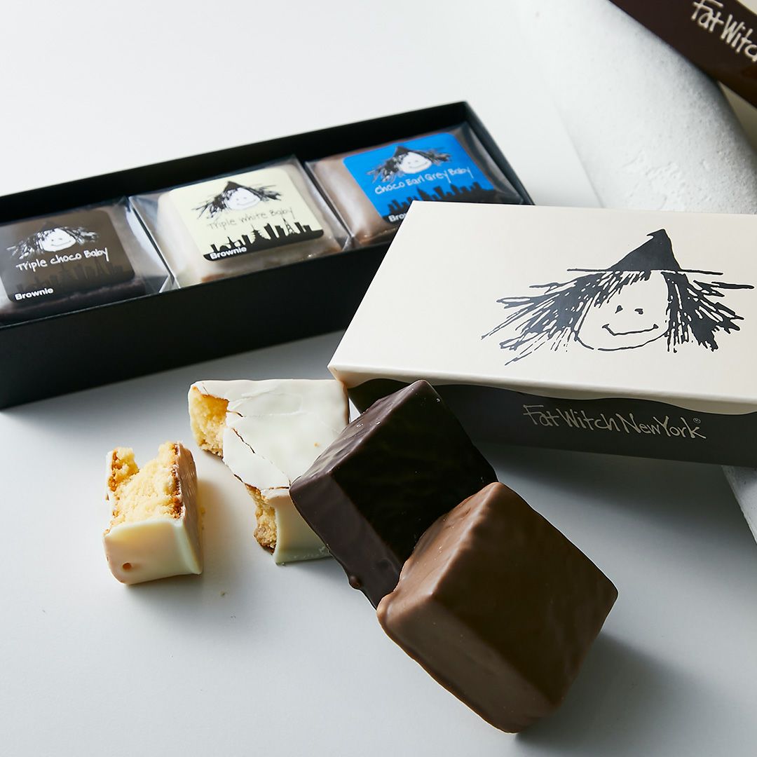 Fat Witch New York チョコリッチーズ チョコがけブラウニー3個入り